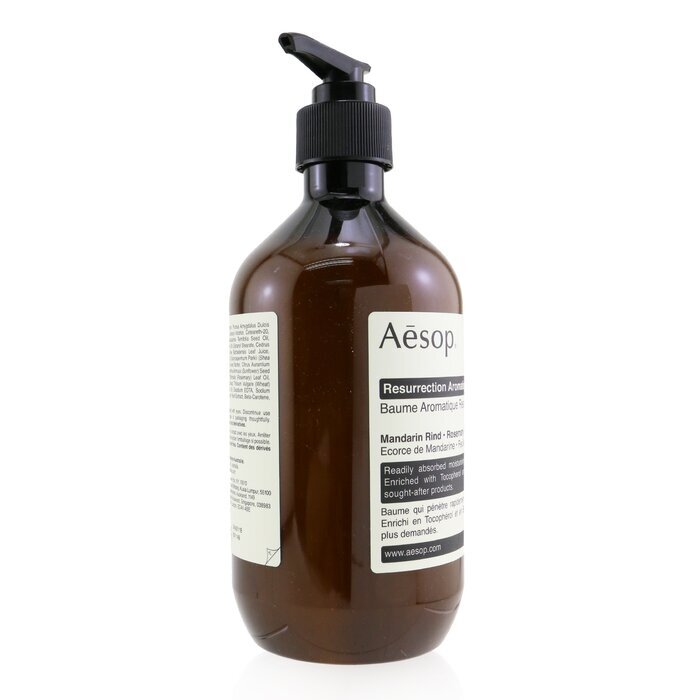 Aesop Baume Aromatique Résurrection pour les Mains 500ml/16.67oz