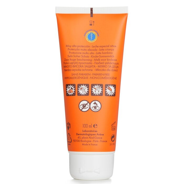 Avene Very High Protection Lotion SPF 50+ - For Sensitive Skin of Children 100ml