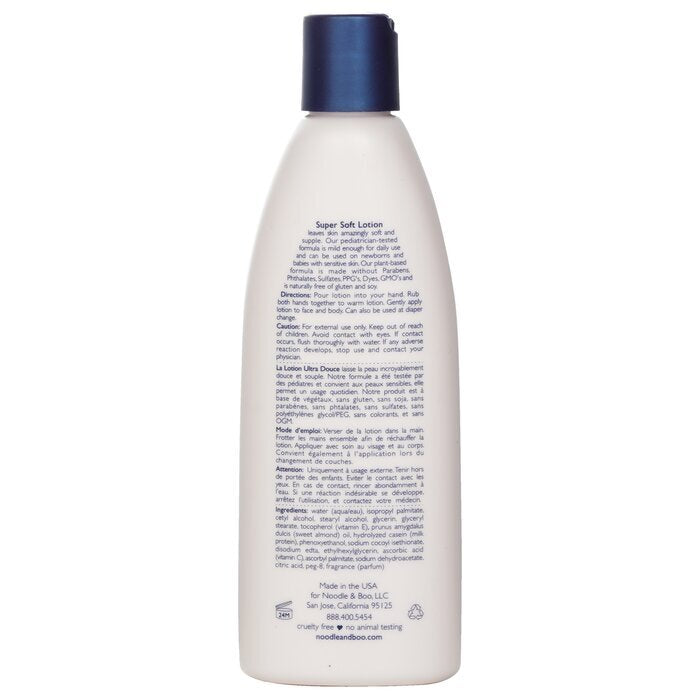Noodle & Boo Super Soft Lotion - For Face & Body - Newborns & Babies With Sensiteive Skin 237ml