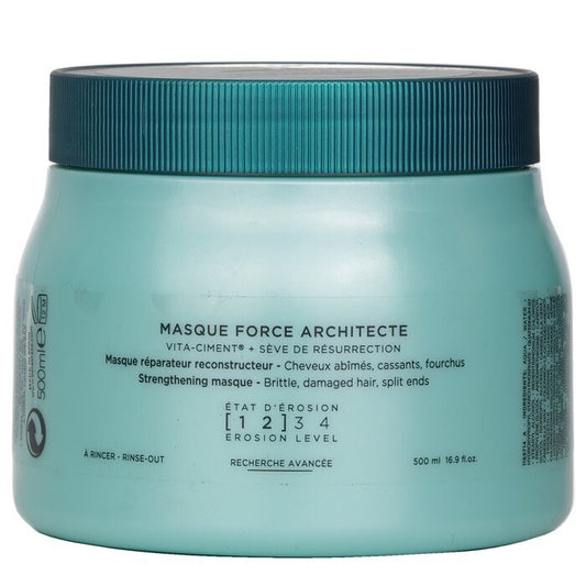 Kerastase Resistance Force Architecte Masque Reconstructeur (Pour cheveux cassants, très abîmés, pointes fourchues) 500ml/16.9oz