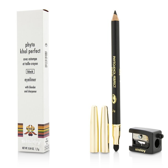 Sisley Phyto Khol Perfect Eyeliner (Avec estompeur et taille-crayon) - # Noir 1.2g/0.04oz