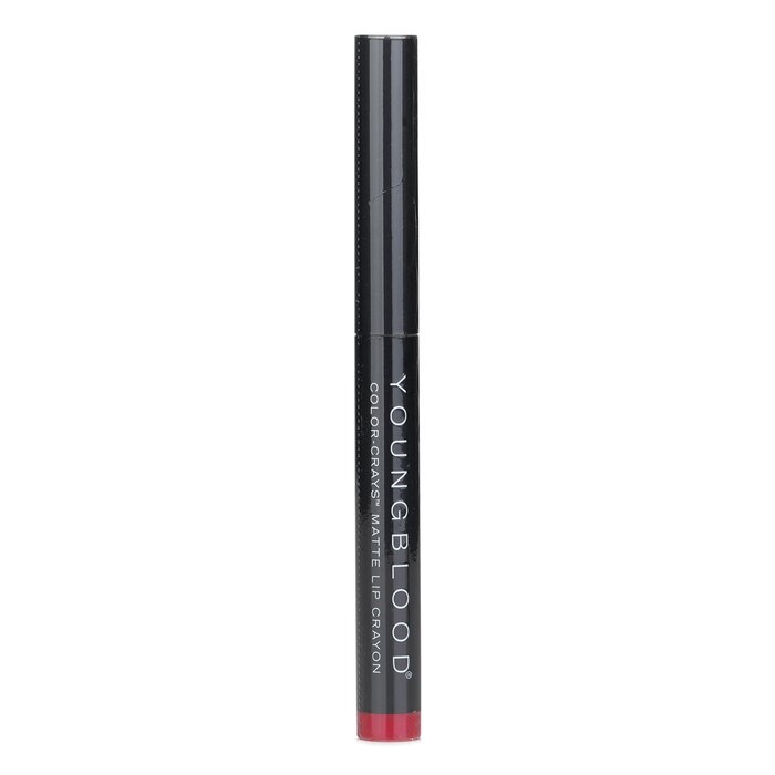 Youngblood Color Crays Crayon à Lèvres Mat - # Rodeo Red 1.4g/0.05oz