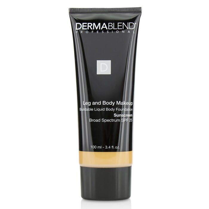Dermablend Leg and Body Make Up Buildable Liquid Body Foundation Sunscreen Broad Spectrum - #Medium Natural 40N 100ml