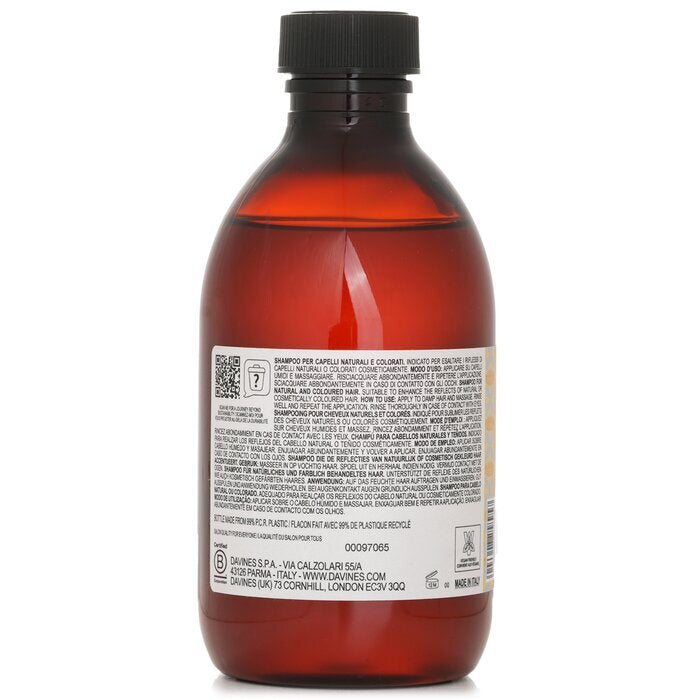 Davines Alchemic Shampoo - Golden (For Natural & Coloured Hair) 280ml