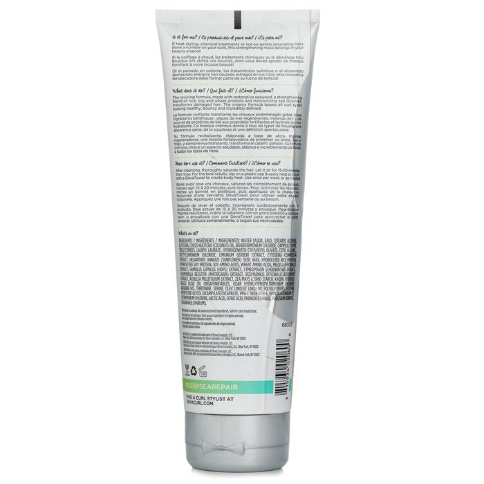 DevaCurl Deep Sea Repair (Masque Fortifiant aux Algues) 236.6ml/8oz