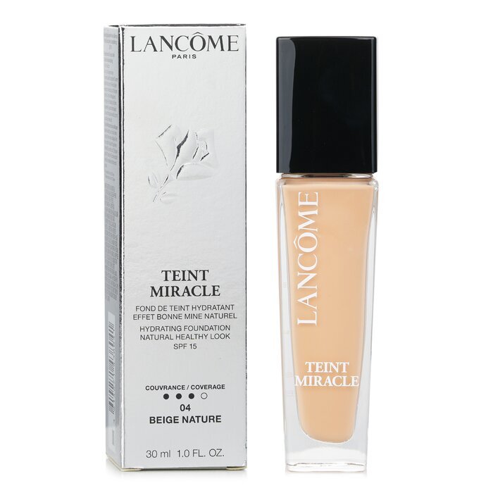Lancome Teint Miracle Hydrating Foundation Natural Healthy Look SPF 15 - 04 Beige Nature 30ml