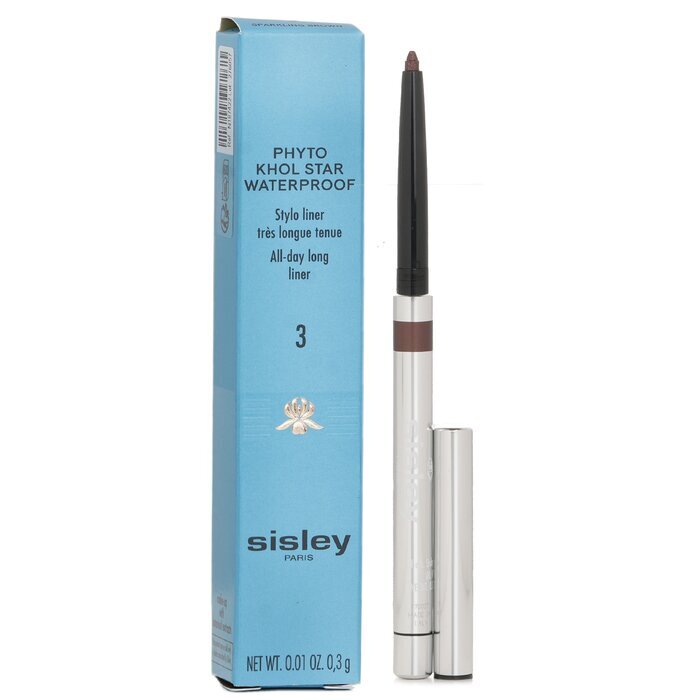 Sisley Phyto Khol Star Waterproof - # 3 Marron Étincelant 0.3g/0.01oz