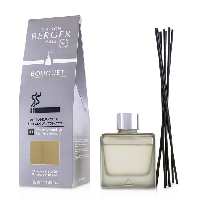 Lampe Berger (Maison Berger Paris) Functional Cube Scented - Neturalize Tobacco Smells N°2 (Fresh and Aromatic) 125ml