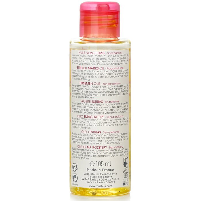 Mustela Maternite Stretch Marks Oil (Fragrance-Free) 105ml
