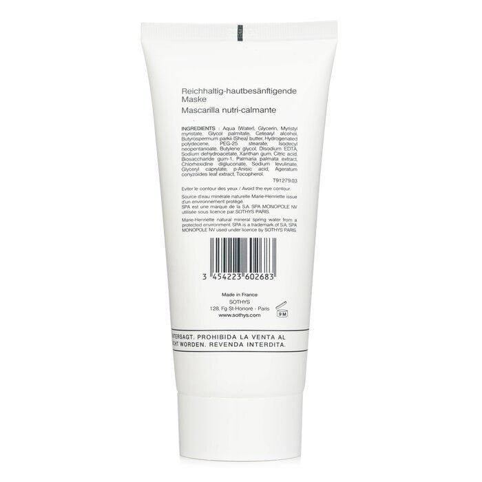 Sothys Nutri-Soothing Mask - For Sensitive Skin (Salon Size) 150ml