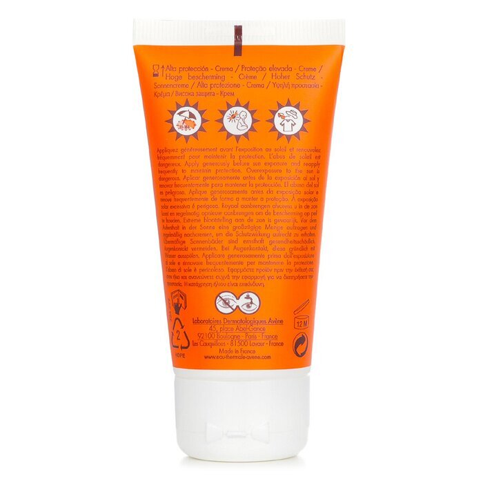 Avene High Protection Comfort Cream SPF 30 - For Dry Sensitive Skin 50ml
