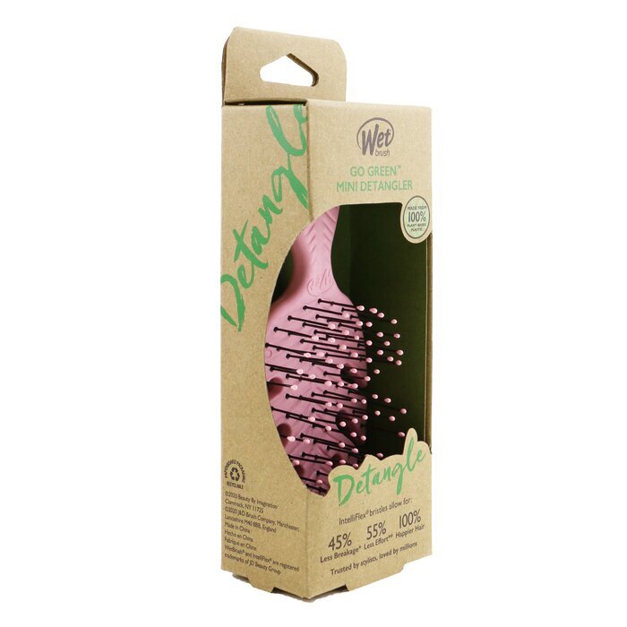 Wet Brush Go Green Mini Detangler - Pink 1pc