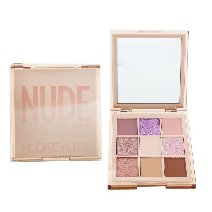 Huda Beauty NUDE Obsessions Eyeshadow Palette (9x Eyeshadow) - Light 9x1.1g