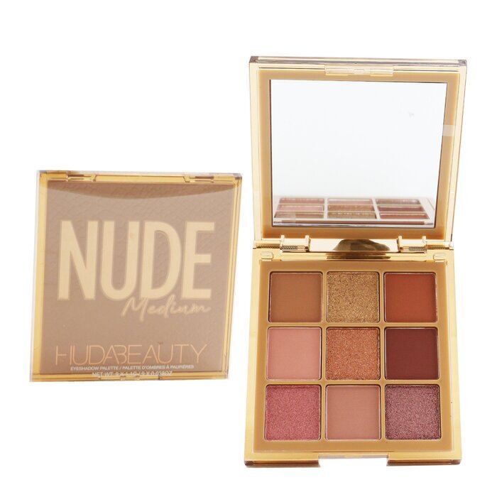 Huda Beauty NUDE Obsessions Eyeshadow Palette (9x Eyeshadow) - Medium 9x1.1g