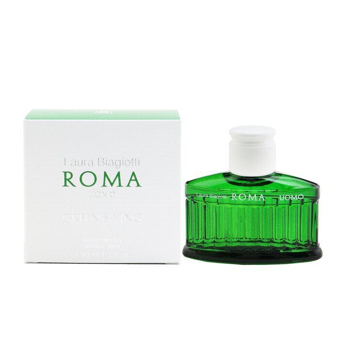 Laura Biagiotti Roma Uomo Green Swing Eau De Toilette Spray 40ml