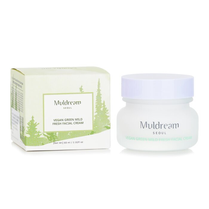 Muldream Vegan Green Mild Fresh Facial Cream 60ml