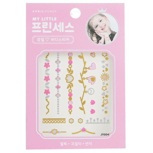 April Korea Princess Jewel Body Sticker -  JT004K 1pc