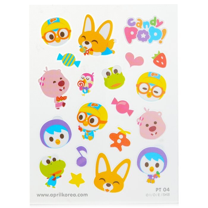 April Korea Pororo Body Sticker - PT04 1pc