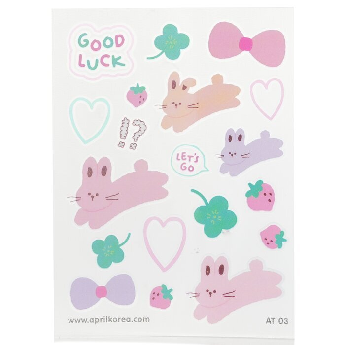 April Korea April Body Sticker - AT 03 1pc