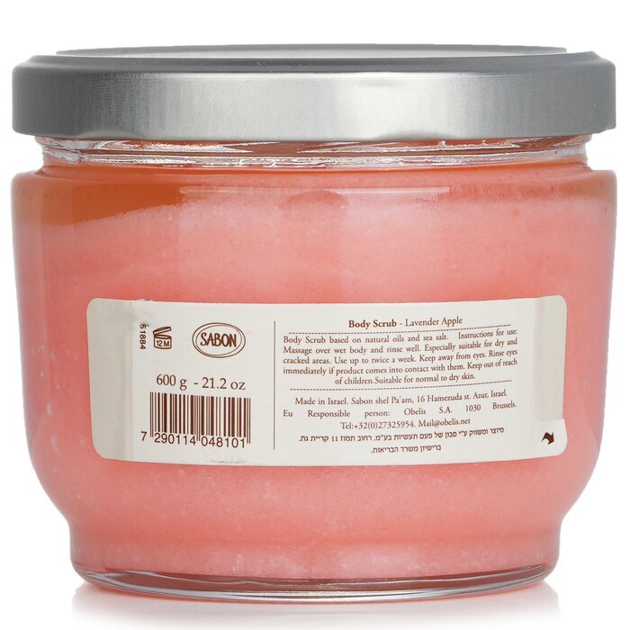 Sabon Body Scrub - Lavender Apple 600g