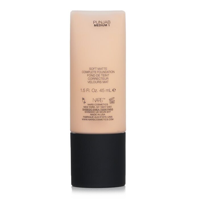 NARS Soft Matte Complete Foundation - 1 Punjab 45ml