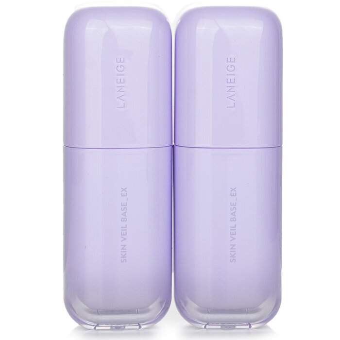 Laneige Skin Veil Base EX SPF 28 Duo Set - No. 40 Purple 30ml x2pcs