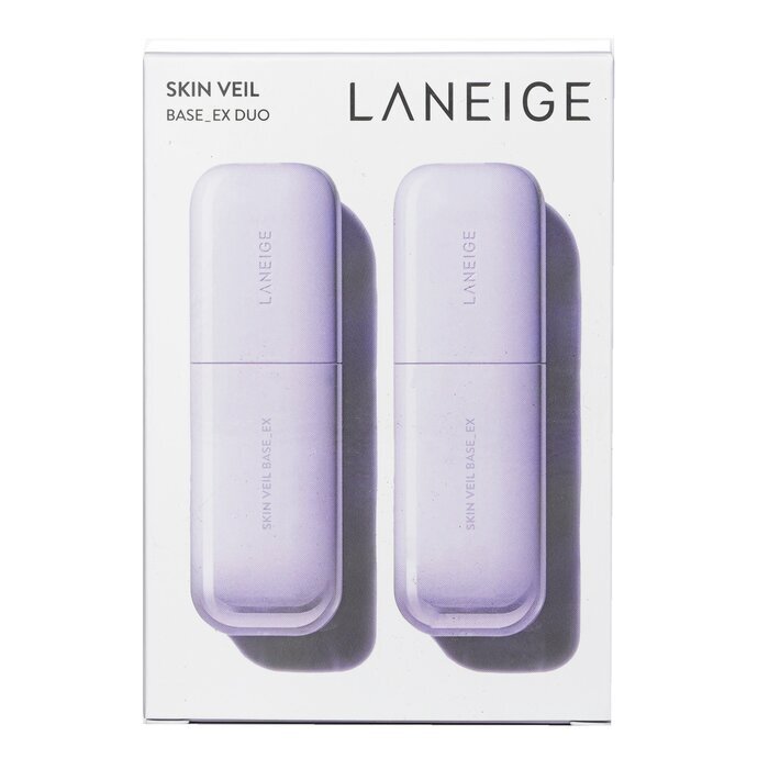 Laneige Skin Veil Base EX SPF 28 Duo Set - No. 40 Purple 30ml x2pcs