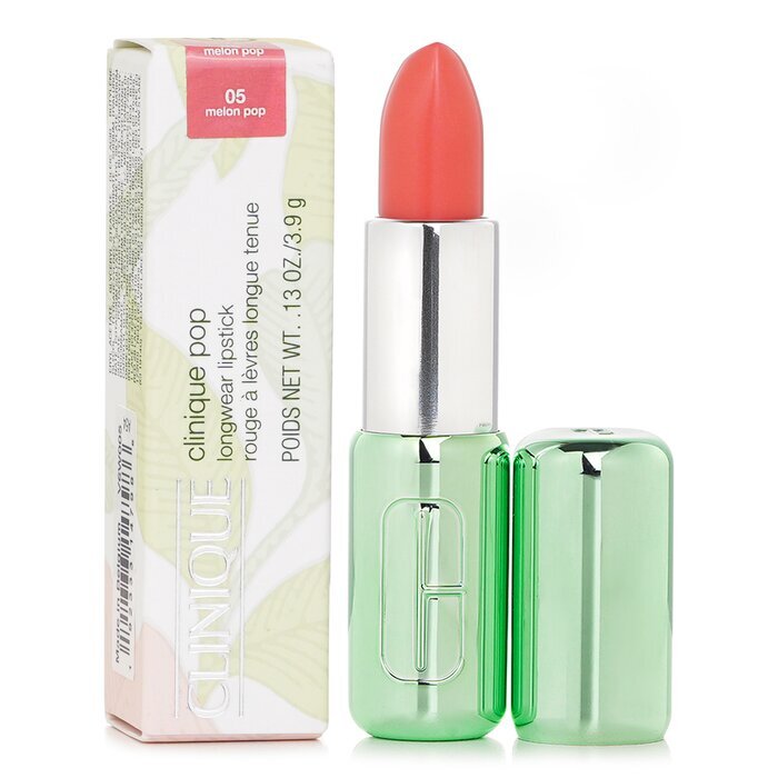 Clinique Pop Longwear Lipstick Shine - 05 Melon Pop 3.9g