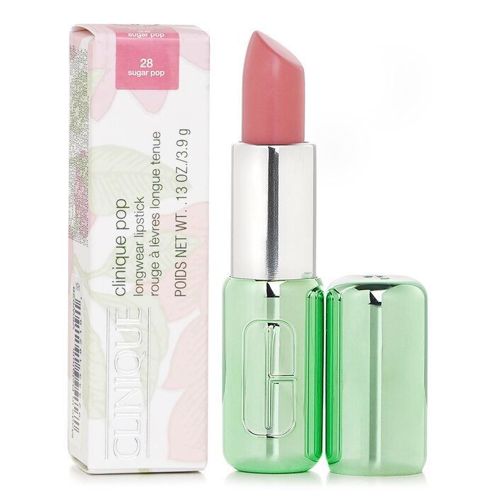 Clinique Pop Longwear Lipstick Shine - 28 Sugar Pop 3.9g