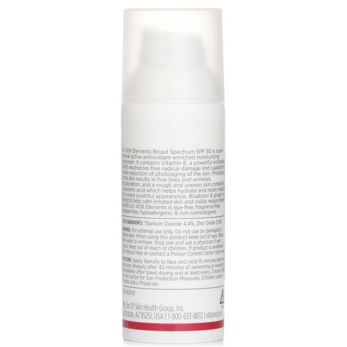 EltaMD UV AOX Elements Tinted Mineral Face Sunscreen SPF 50 (Exp. Date 30 Apr 2026) 48g