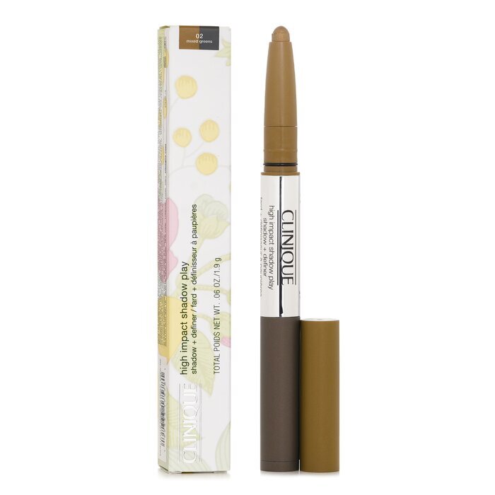 Clinique High Impact Shadow Play™ Shadow + Definer - 02 Mixed Greens 1.9g