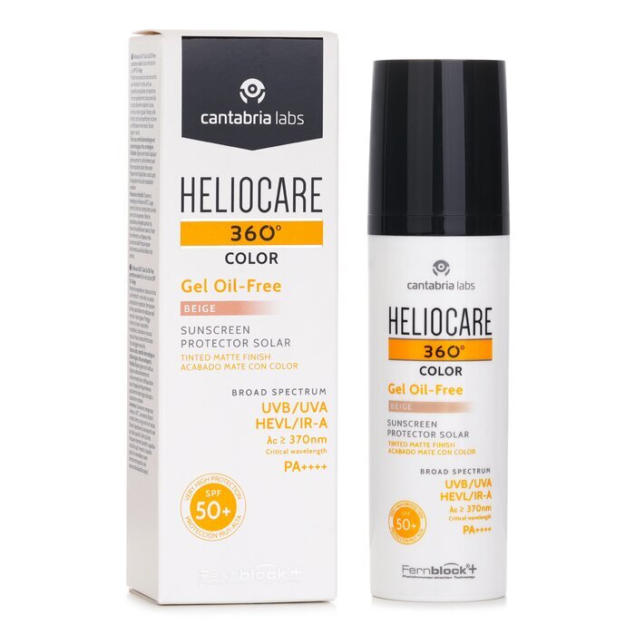 Heliocare by Cantabria Labs Heliocare 360 Gel Of SPF 50 - Beige 50ml