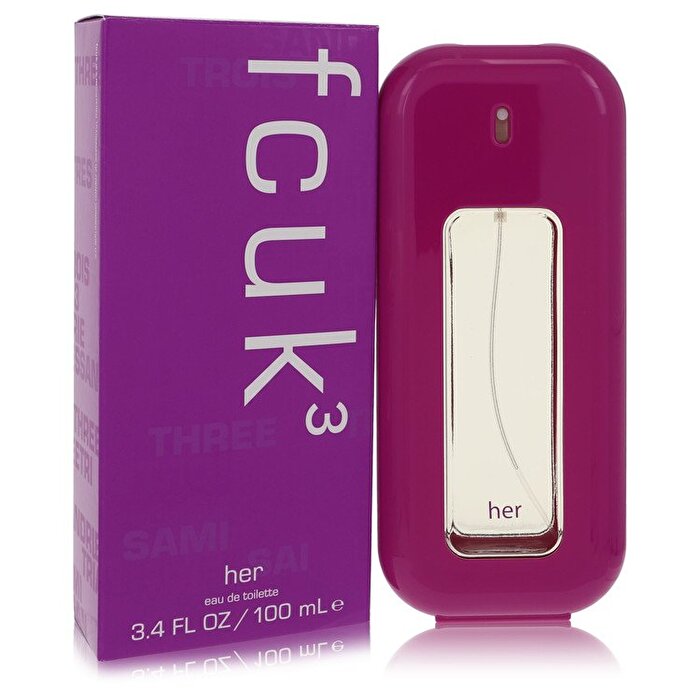 French Connection Fcuk 3 Eau De Toilette Spray 100ml/3.4oz