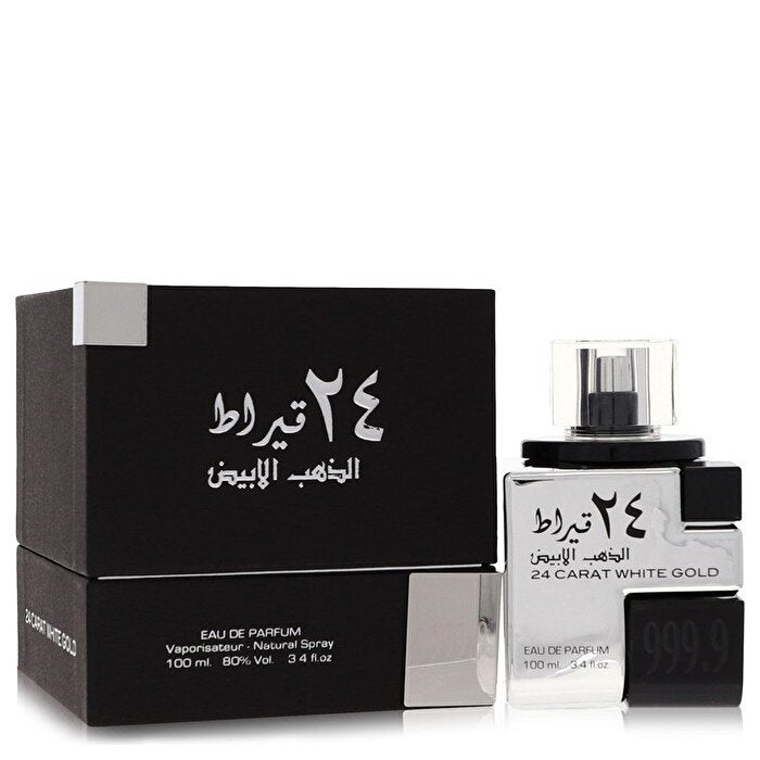 Lattafa Lattafa 24 Carat White Gold Eau De Parfum Spray (Unisex) 100ml/3.4oz