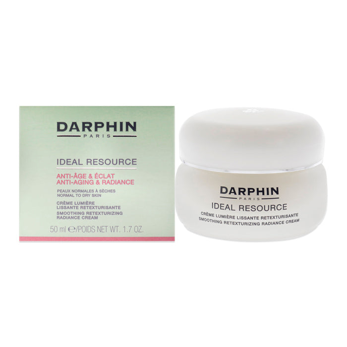 Darphin Ideal Resource Smoothing Retexturizing Radiance Cream For Normal To Dry Skin For Unisex 50ml/1.7oz