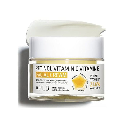 Retinol Vitamin C Vitamin E Facial Cream - 55ml