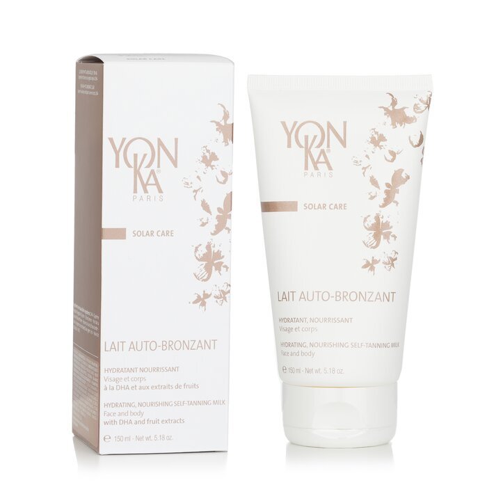 Yonka Solar Care Lait - Hydrating, Nourishing Self-Tanning Milk With DHA & Fruit Extracts - Face & Body 150ml