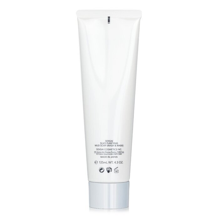 Kanebo Sensai Silky Purifying Mud Soap - Wash & Mask (New Packaging) 125ml