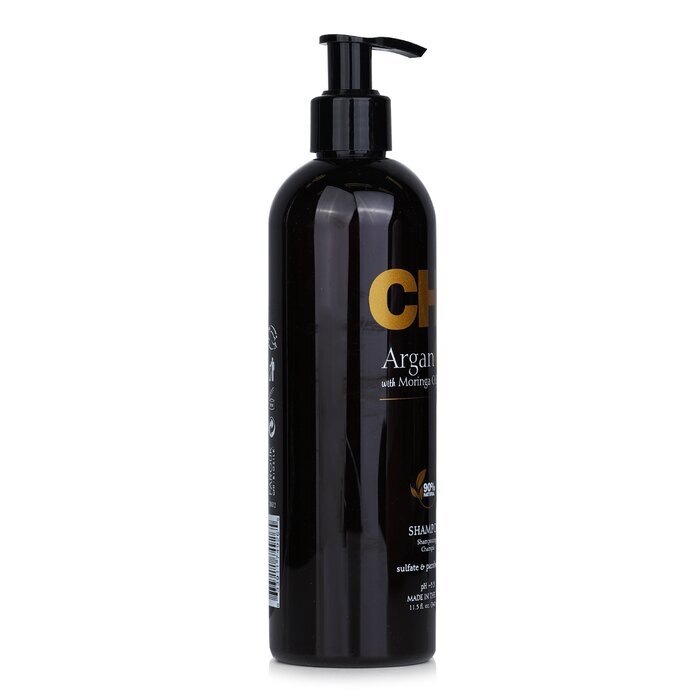 CHI Shampooing à l'huile d'argan plus huile de moringa - Sans sulfate ni paraben 340ml/11.5oz