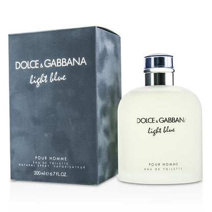 Dolce & Gabbana Homme Light Blue Eau De Toilette Spray 200ml