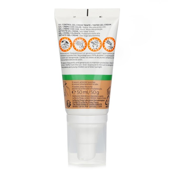 La Roche Posay Anthelios UVMUNE  400 SPF50+ Oil Control Gel Creme Tinted 50ml