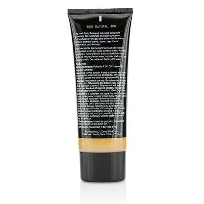 Dermablend Leg and Body Make Up Buildable Liquid Body Foundation Sunscreen Broad Spectrum - #Medium Natural 40N 100ml