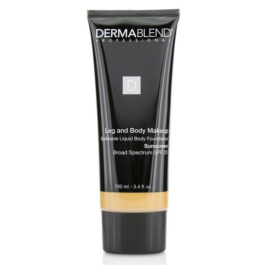 Dermablend Leg and Body Make Up Buildable Liquid Body Foundation Sunscreen Broad Spectrum - #Medium Natural 40N 100ml