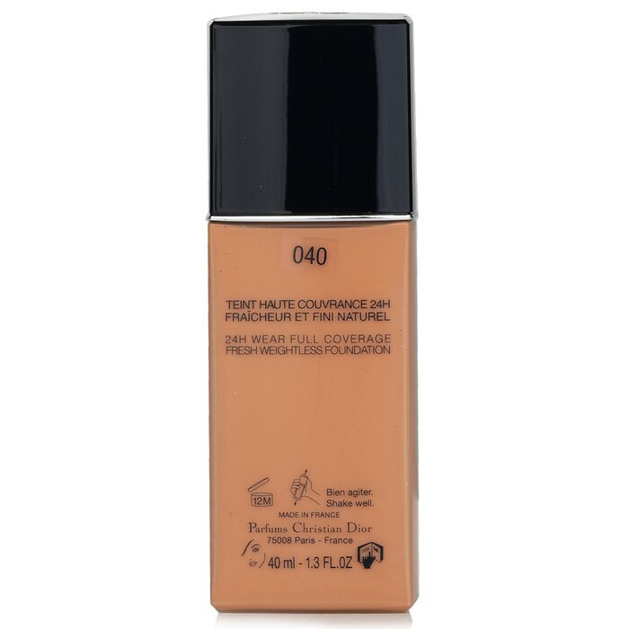 Christian Dior Diorskin Forever Undercover 24H Wear Full Coverage Water Based Foundation -  040 Honey Beige 40ml