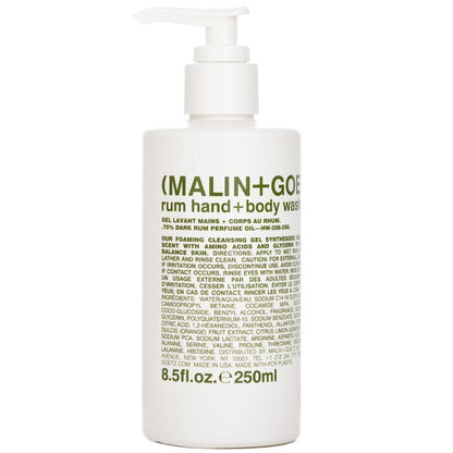 MALIN+GOETZ Rum Hand+Body Wash 250ml