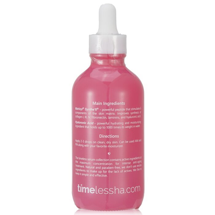 Timeless Skin Care Matrixyl S6 Serum + Hyaluronic Acid 120ml/4oz