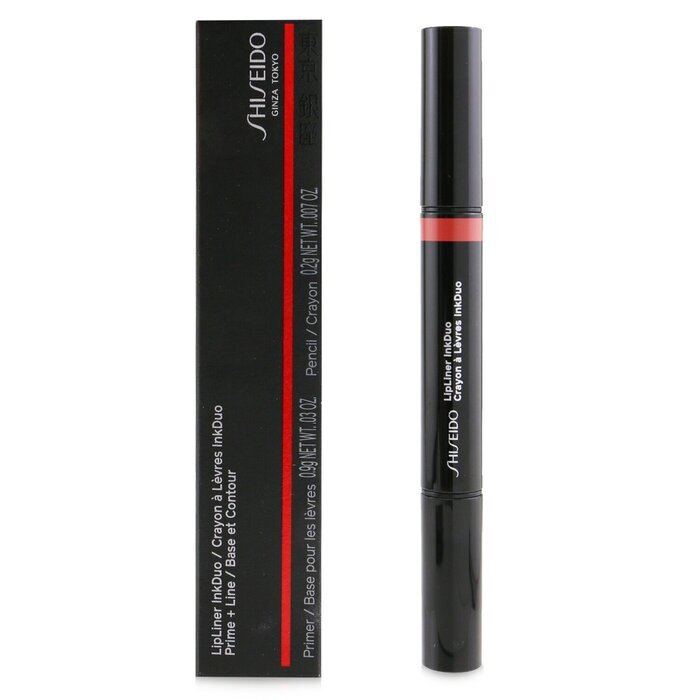 Shiseido LipLiner InkDuo (Prime + Line) -  07 Poppy 1.1g