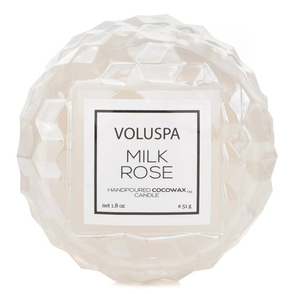 Voluspa Macaron Candle - Milk Rose 51g
