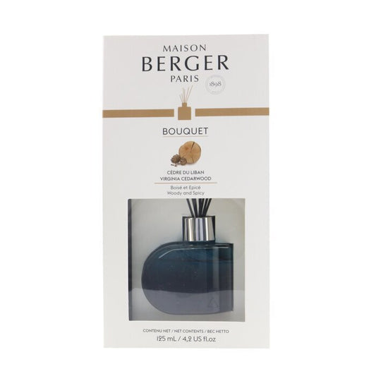 Lampe Berger (Maison Berger Paris) Alliance Turquoise Reed Diffuser - Virginia Cedarwood 125ml