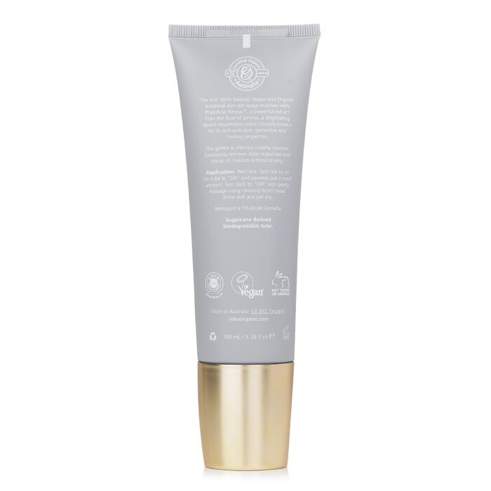 INIKA Organic Phytofuse Renew Camellia Oil Cleanser 100ml/3.3oz
